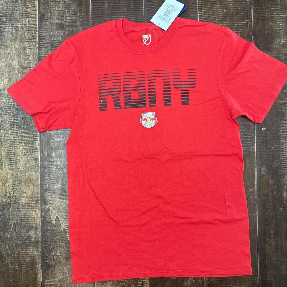 MLSsoccer Red Bull New York Red Graphic Tee T-Shirt